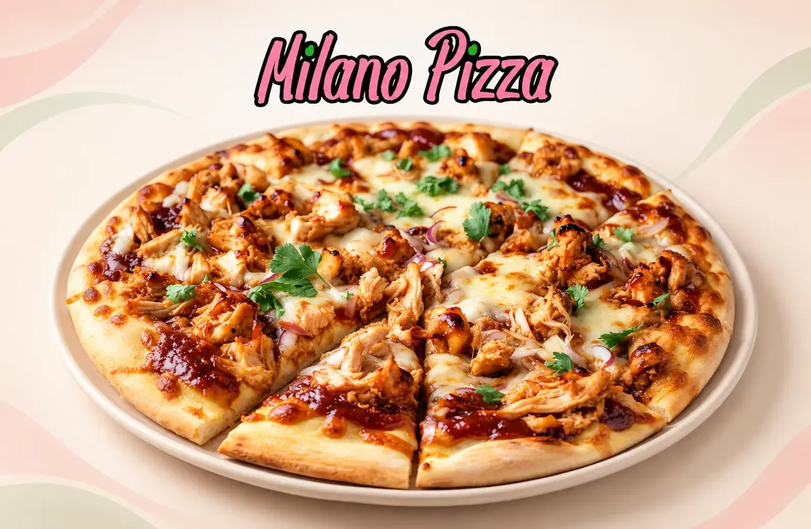 Beautifully plated dish at Milano Halal Pizza - Richardson