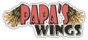 Papa's Wings N Burgers Logo