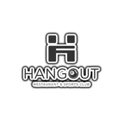 Hangout Restaurant Sports Club Logo