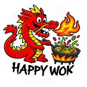 Happy Wok - Demo Logo
