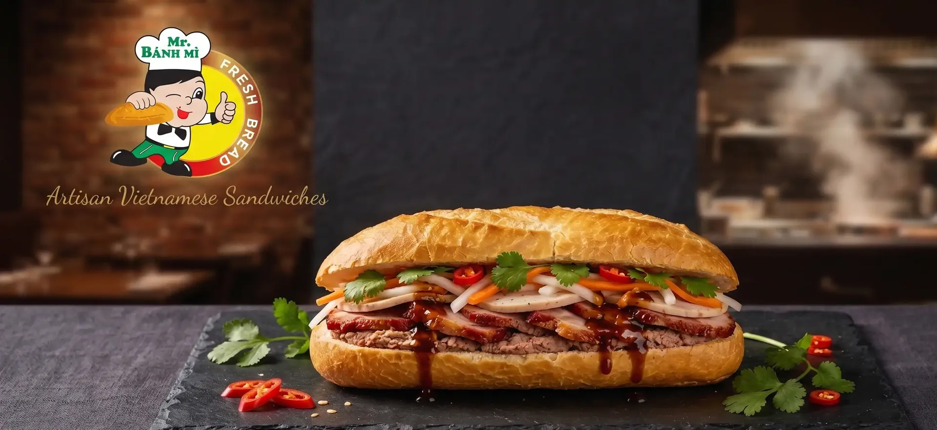 Mr. Banh Mi - Promotional Banner