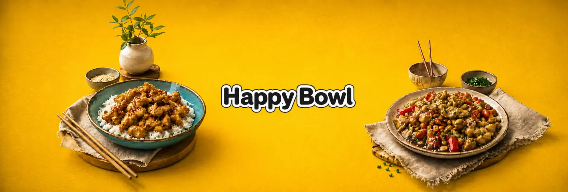 Happy Bowl - Promotional Banner