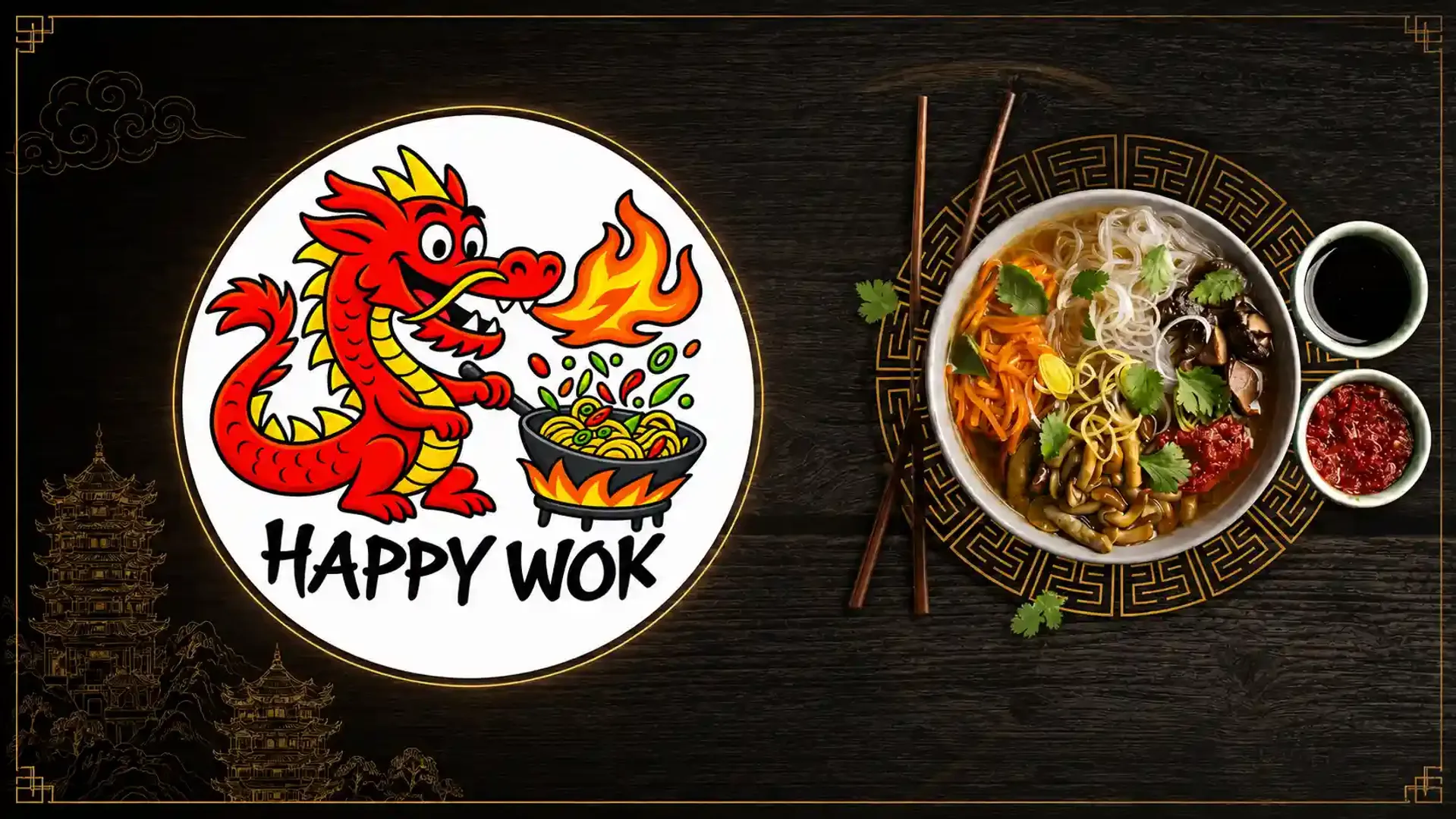 Happy Wok - Demo - Promotional Banner