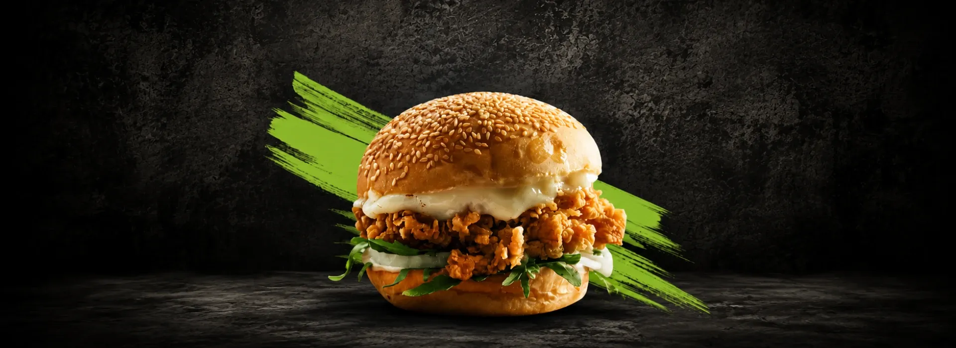 King And Cardinal Burger Joint- Frisco - Promotional Banner