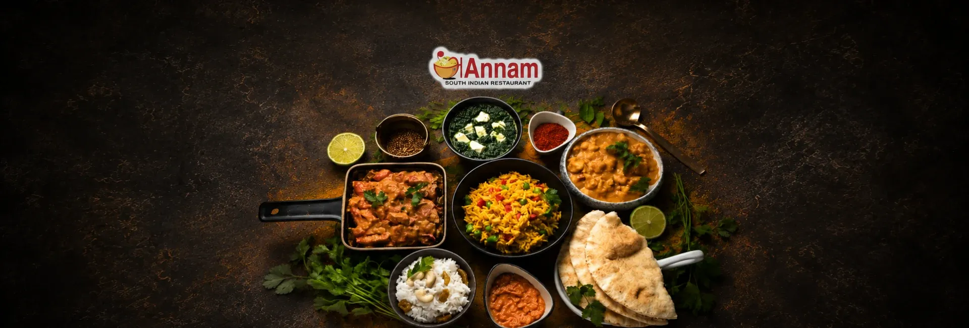 Annam South Indian Restaurant - Demo - Promotional Banner