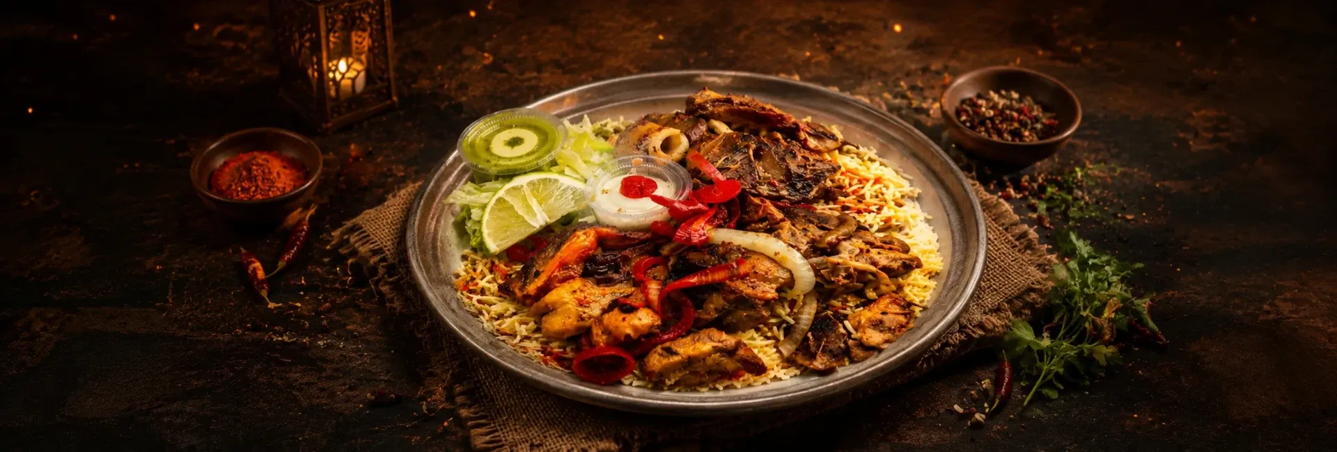 Samosa Flame Grill - Demo - Promotional Banner