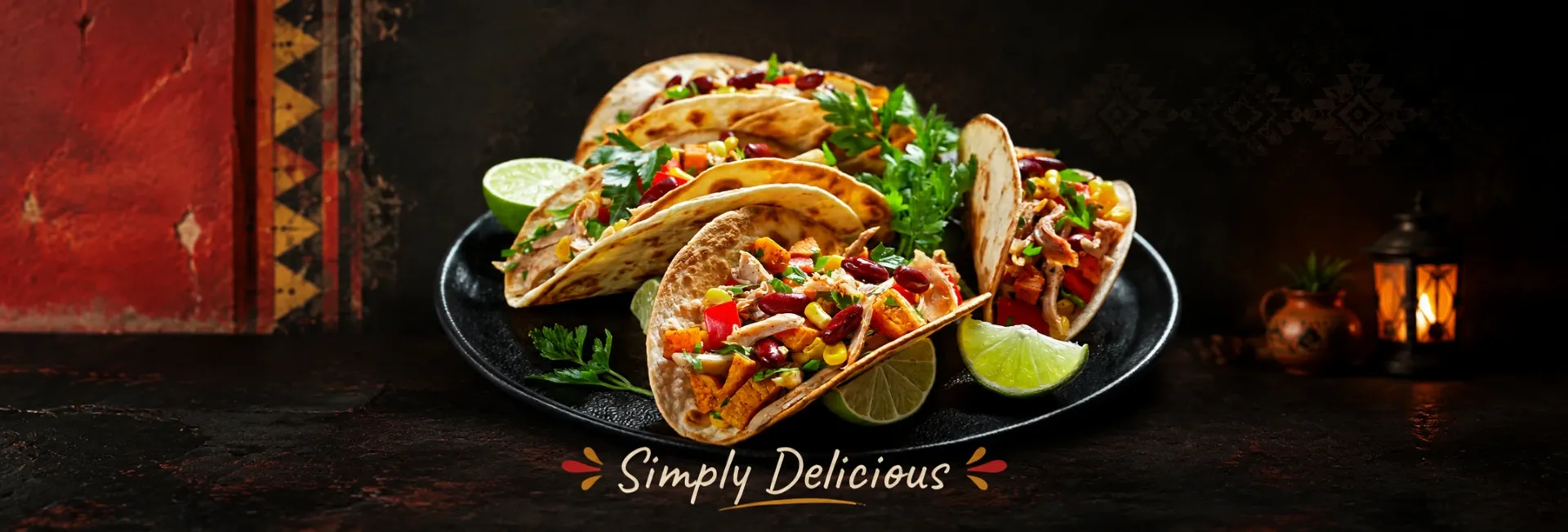 Julians Taco Shop - Promotional Banner