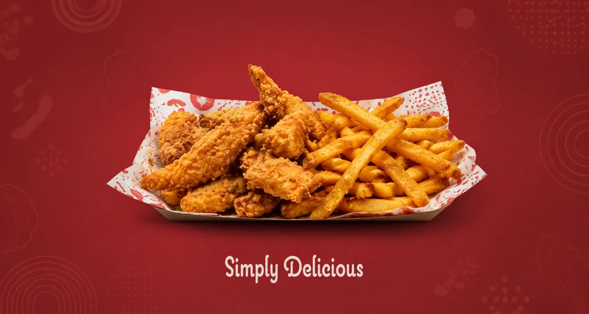 Social Chicken - N Pearl St - Promotional Banner