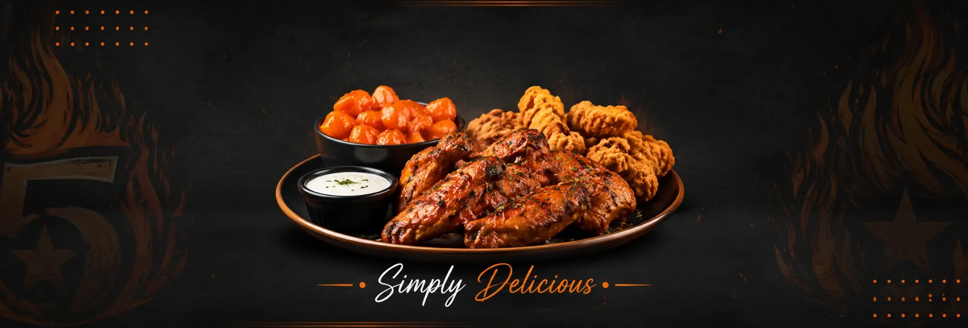 5 Star Grill - Demo - Promotional Banner