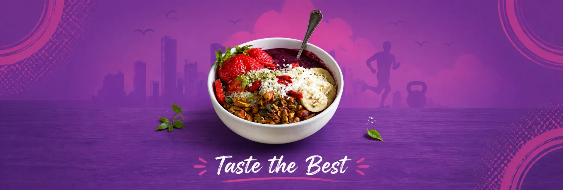 Breaking Cycles Protein Bar - Promotional Banner