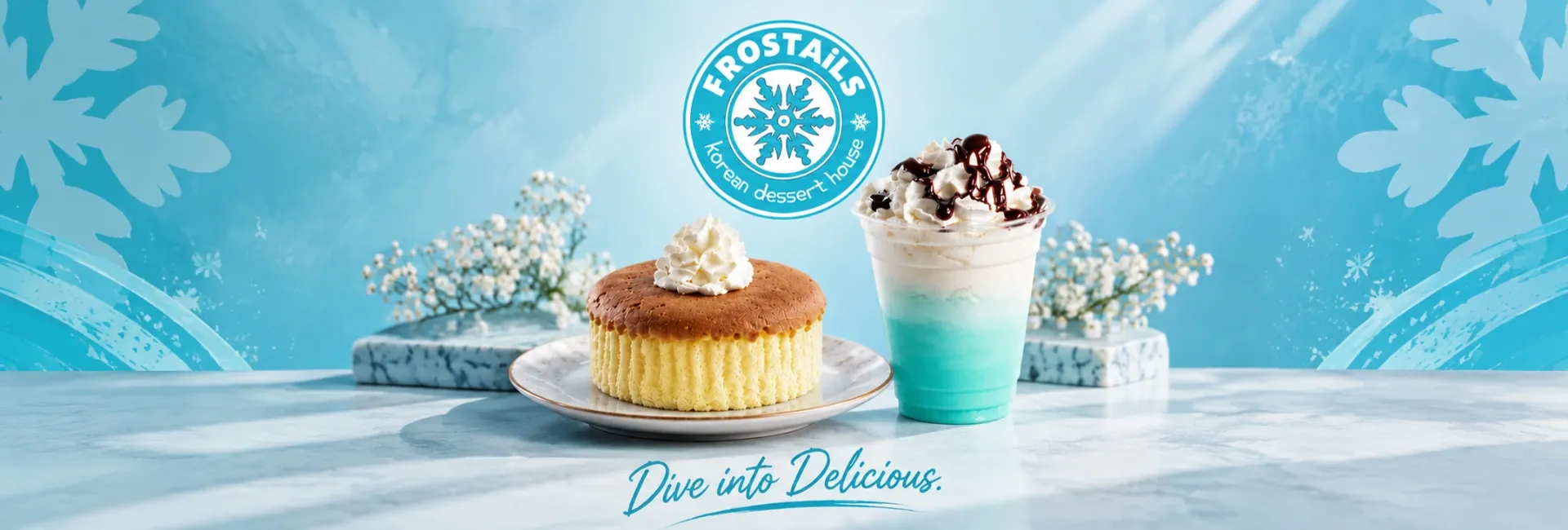 FROSTAilS - Korean Dessert House - Promotional Banner