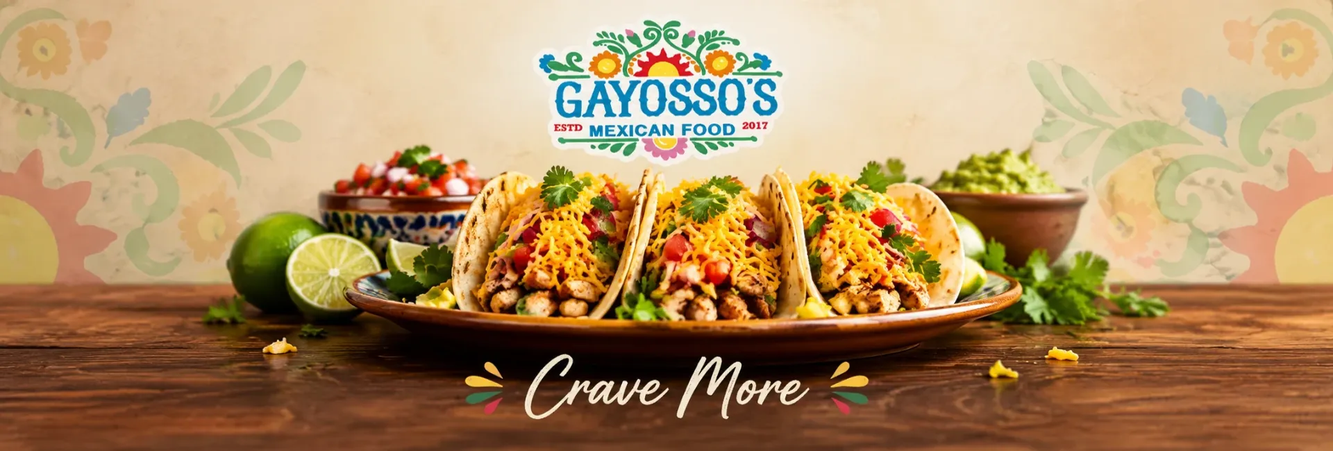 Gayosso's Mexican Food - Demo - Promotional Banner