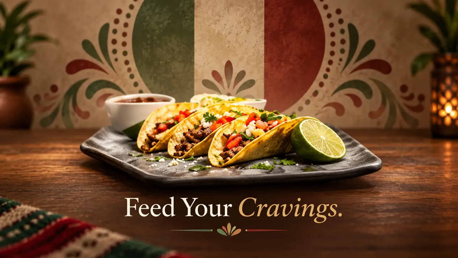 El Huarache Mexican Restaurant - Demo - Promotional Banner