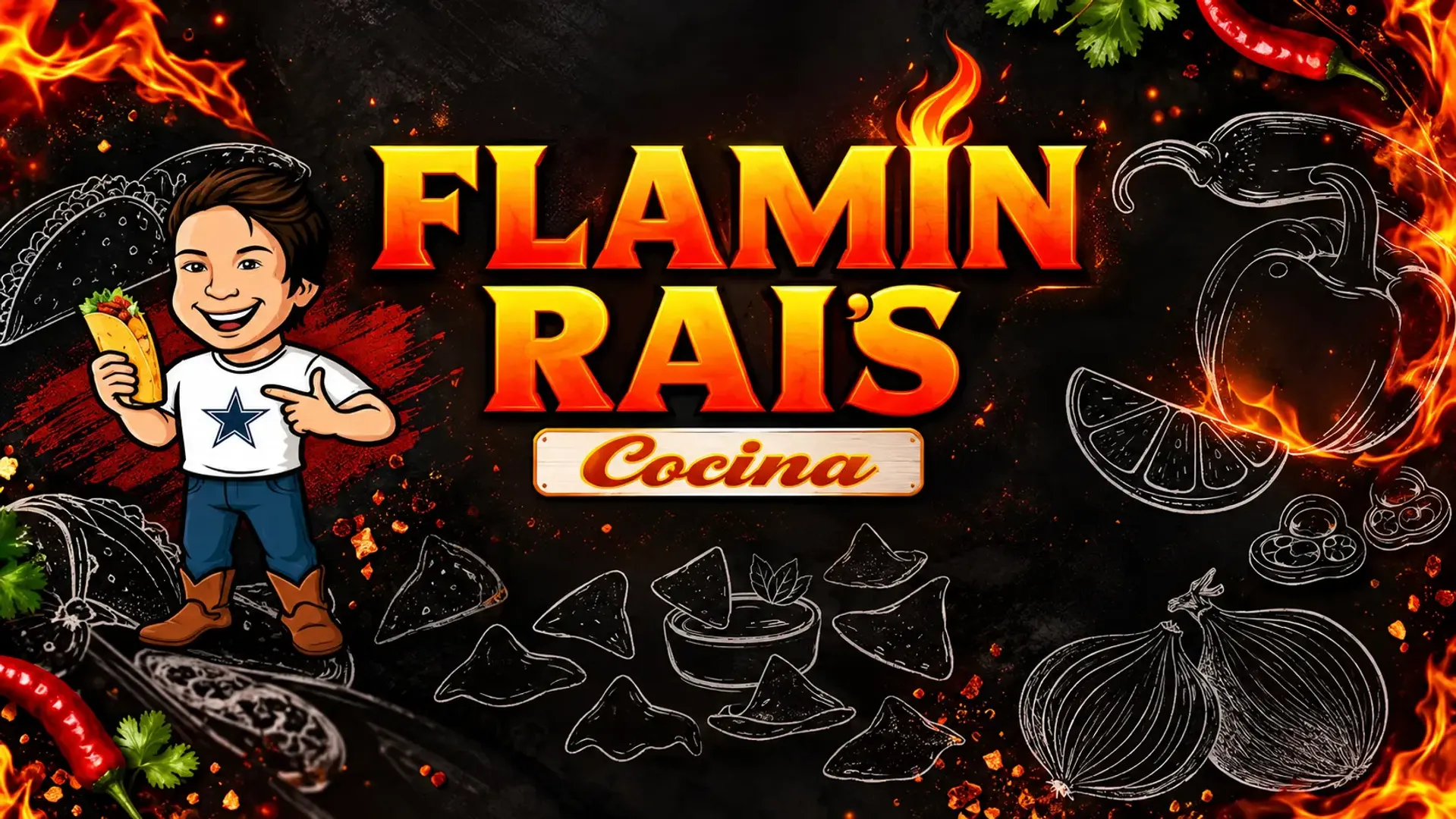 Flamin Rai’s Cocina - Promotional Banner