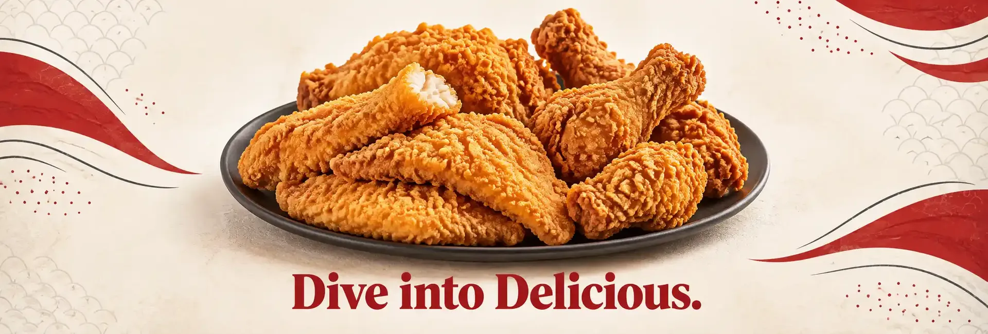 JJ Fish & Chicken - Promotional Banner