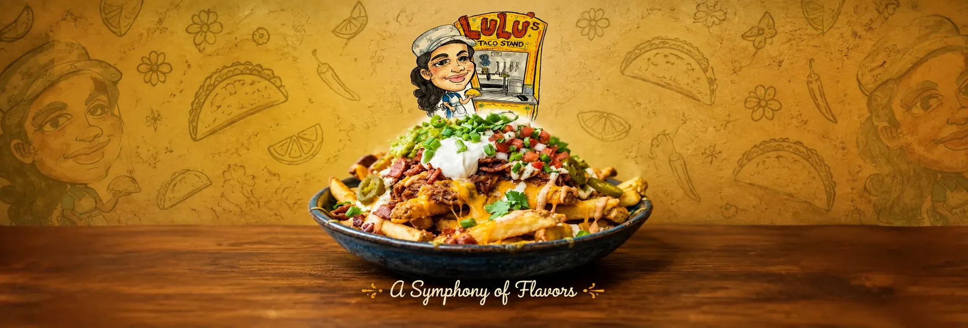 Lulu's Tacos - Promotional Banner