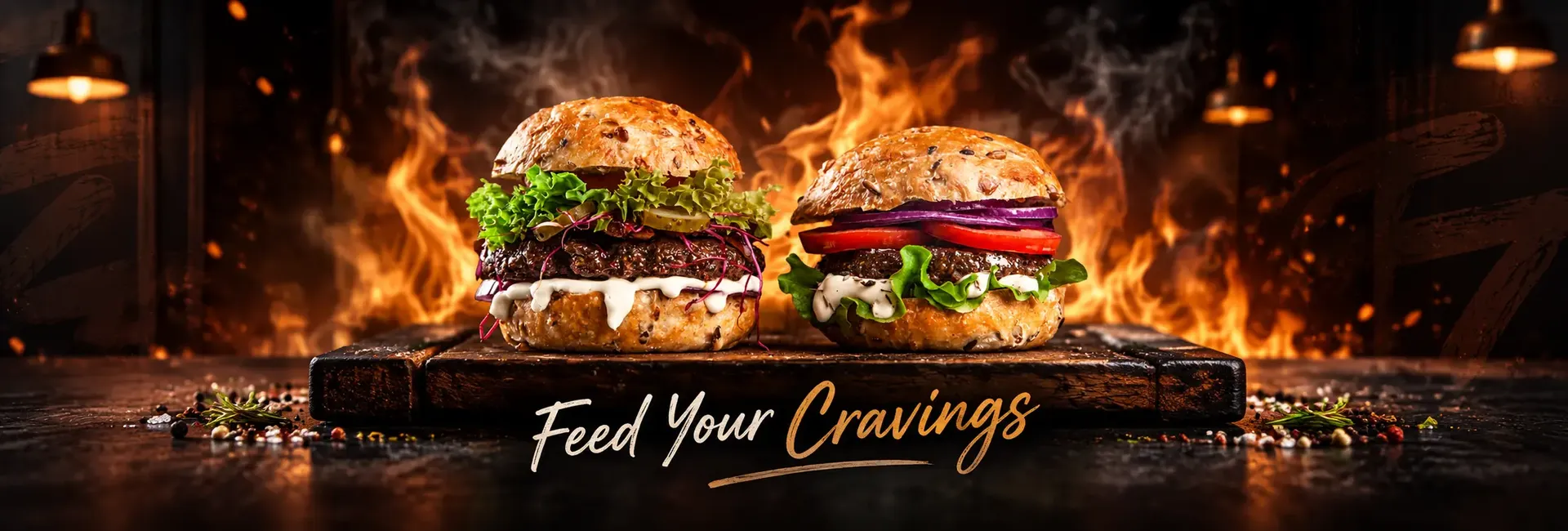 Navajo Burgers - Promotional Banner