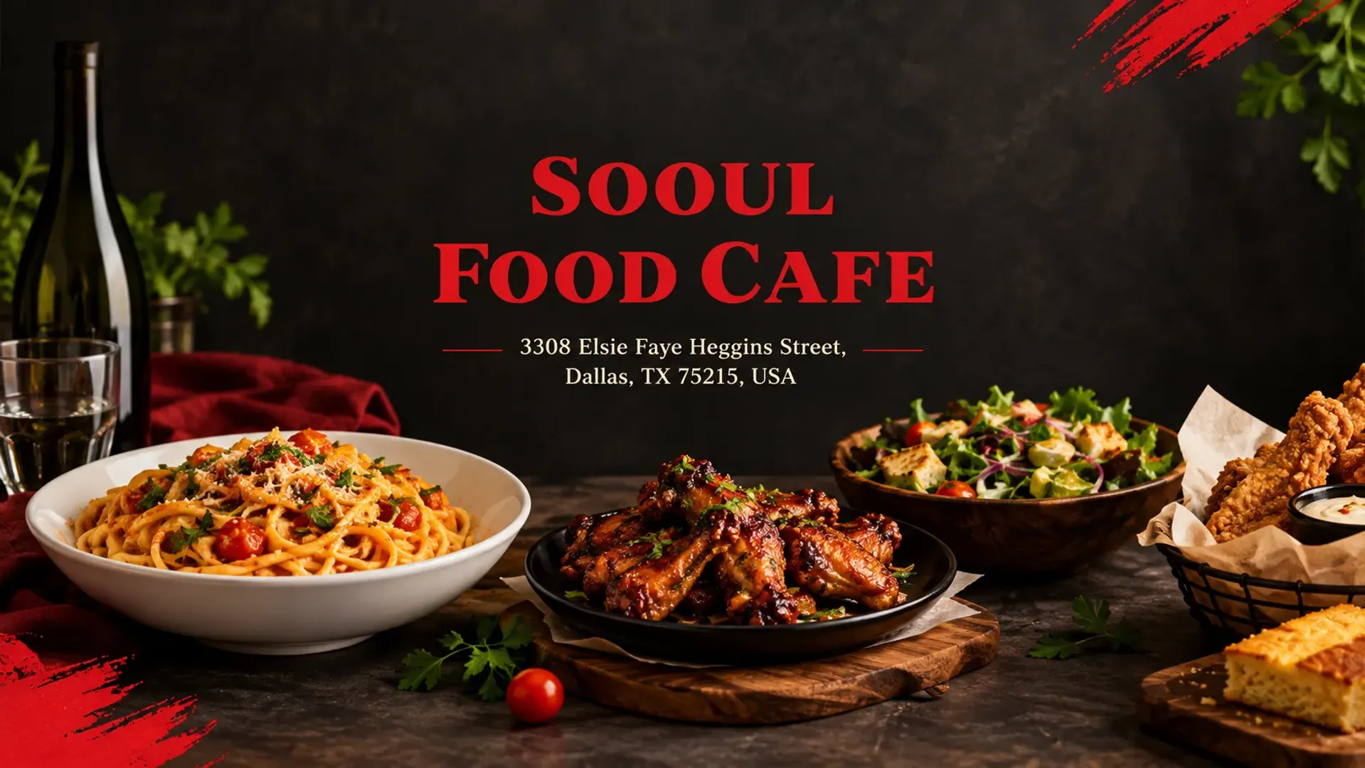 Sooul Food Cafe - Demo - Promotional Banner
