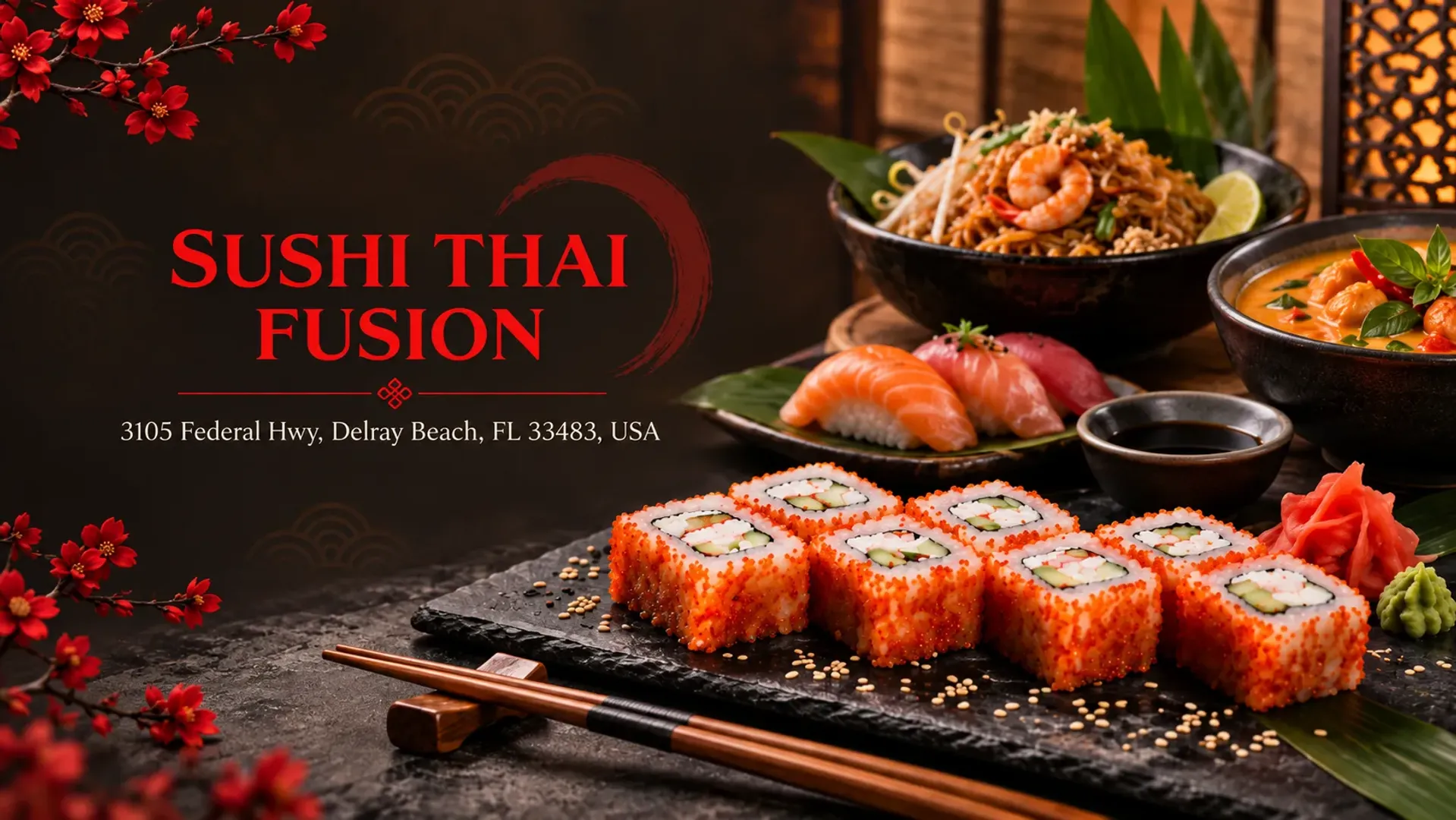 SUSHI THAI FUSION - Demo - Promotional Banner