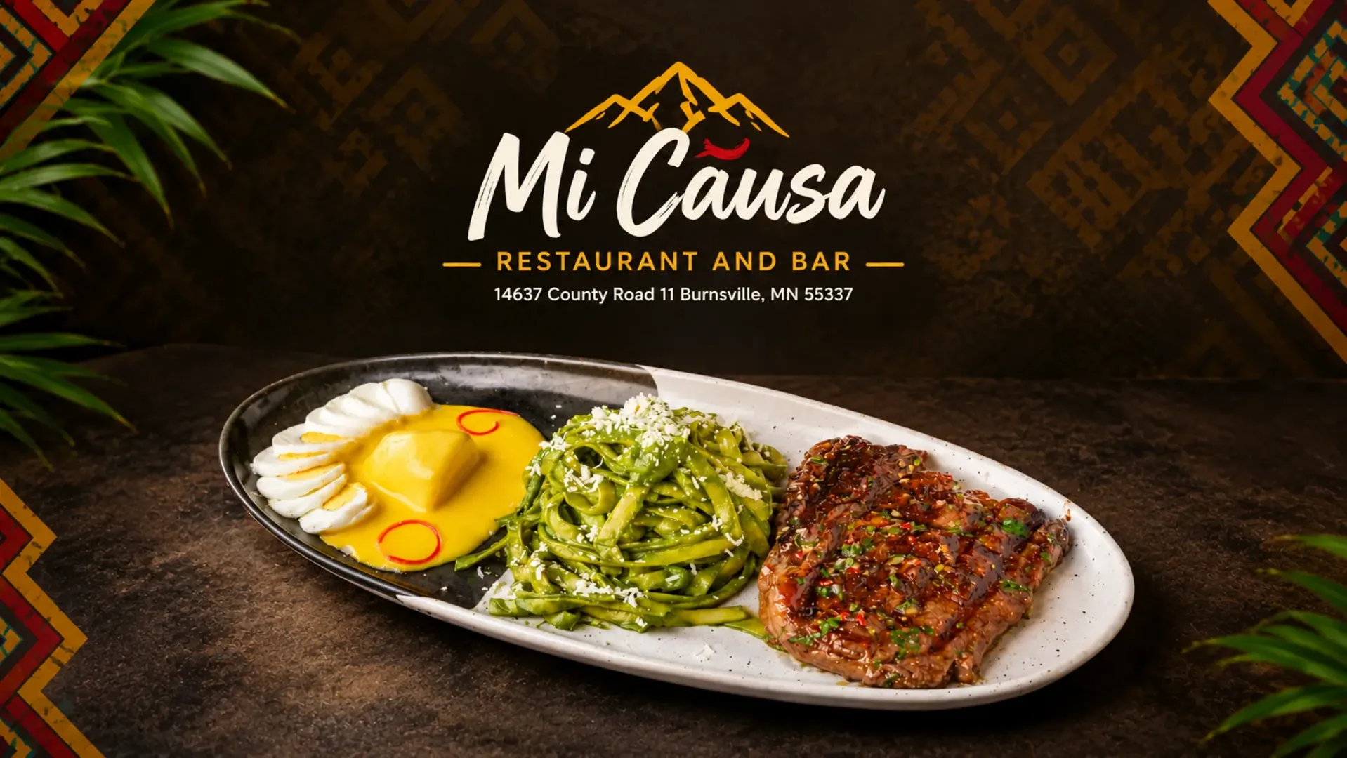 Mi Causa Restaurant & Bar - Demo - Promotional Banner