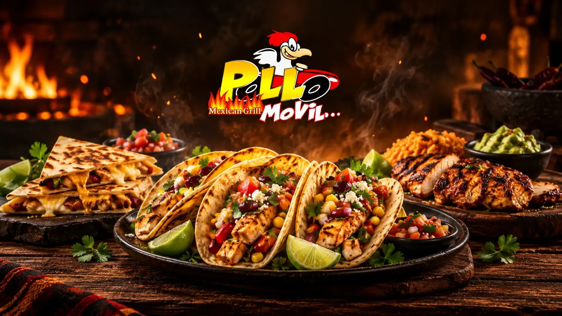 Pollo Movil Mexican Grill - Promotional Banner