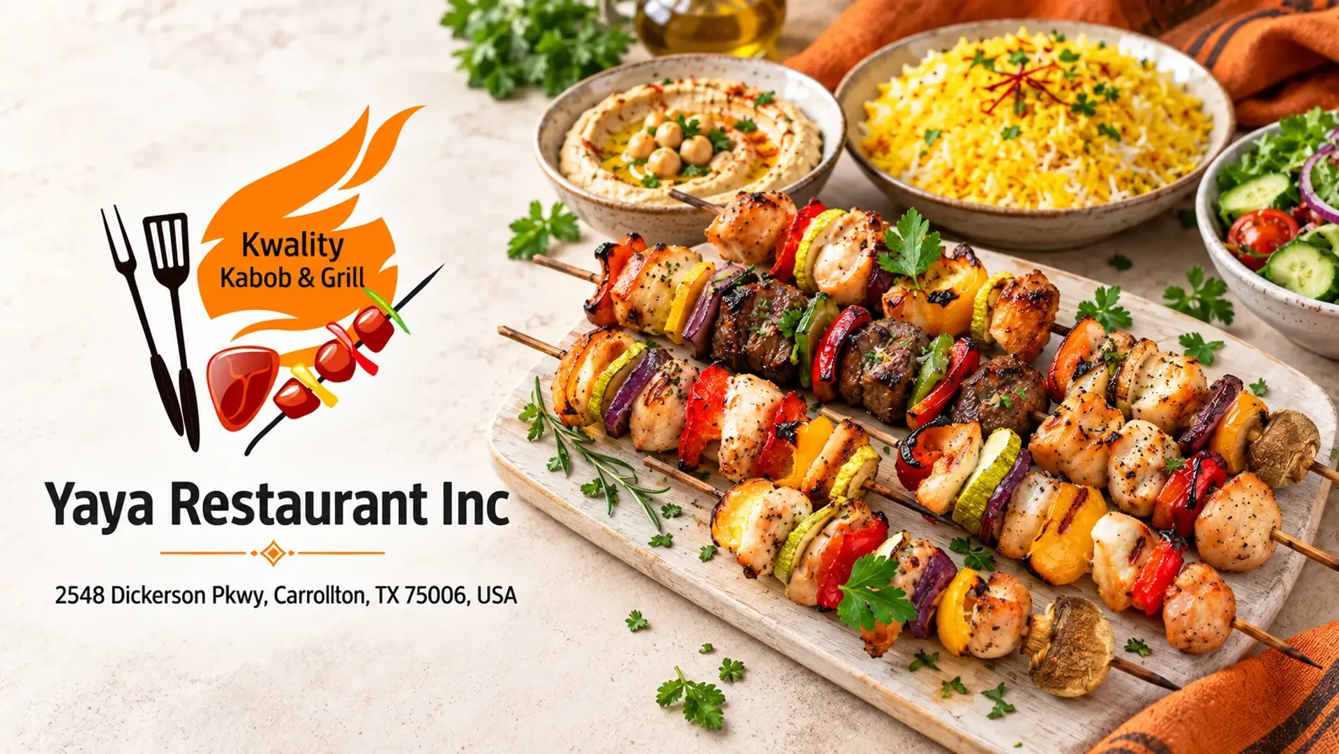 Kwality Kabab & Grill - Promotional Banner