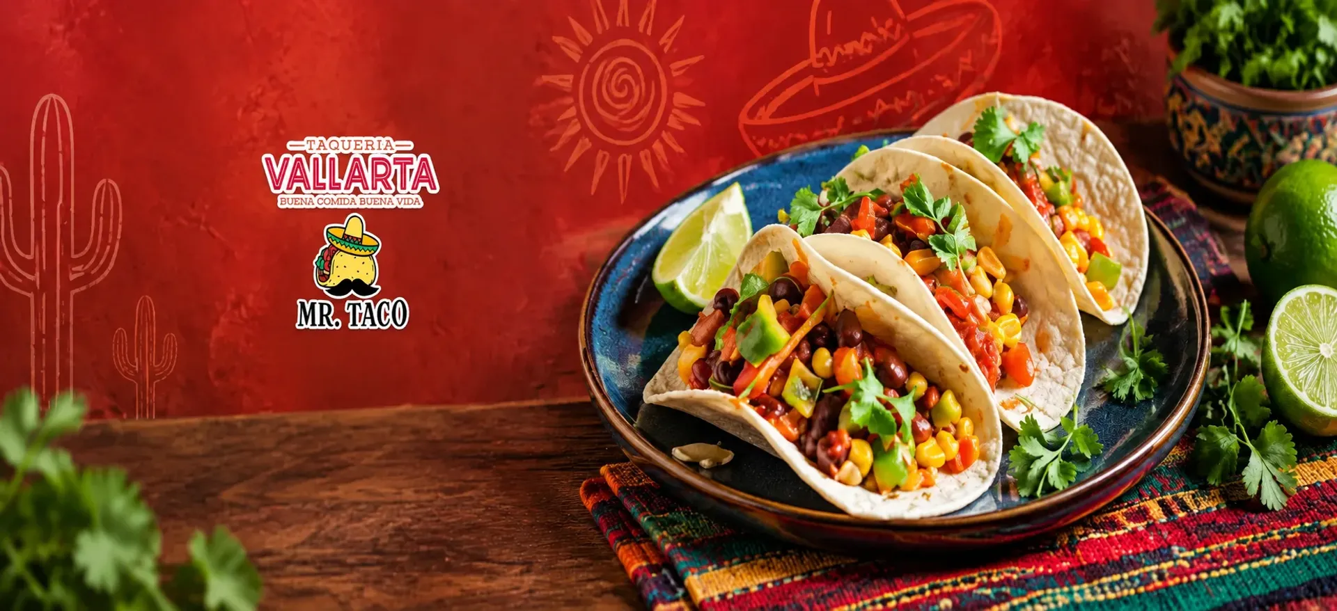 Taqueria Vallarta Demo - Promotional Banner