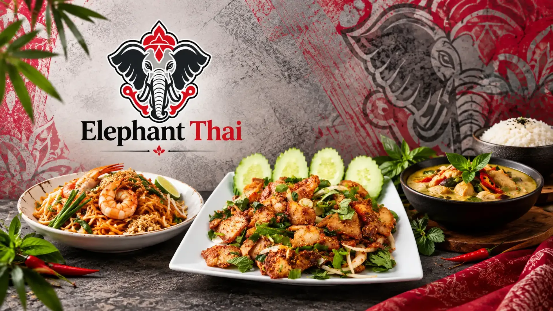 Elephant Thai Cuisine - Promotional Banner