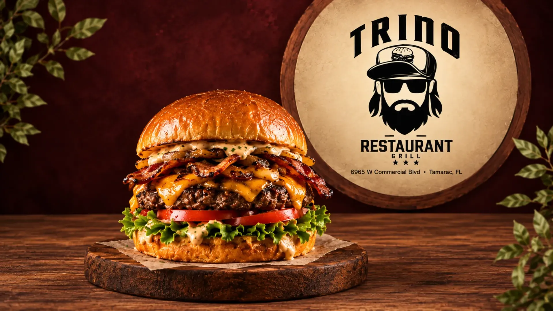 Trino Restaurant - Promotional Banner