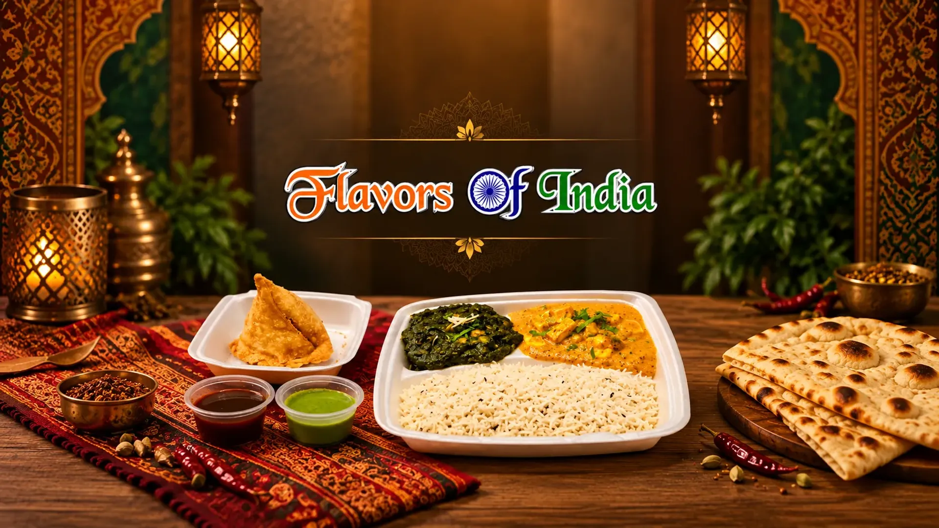 Flavors of India - Promotional Banner