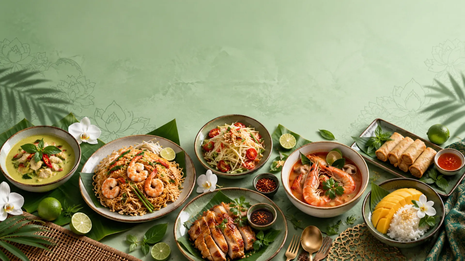 Ocha FTW Thai Cusine - Promotional Banner