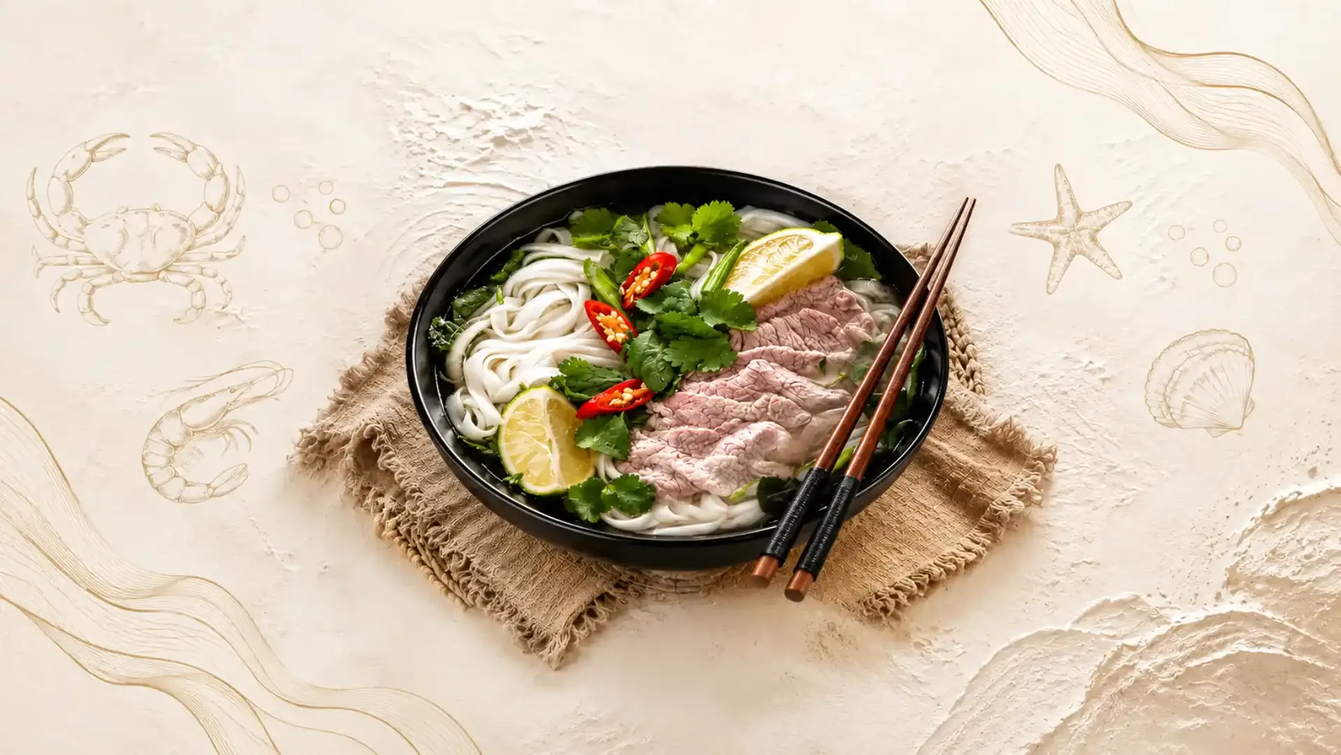 Pho & Seafood - Promotional Banner