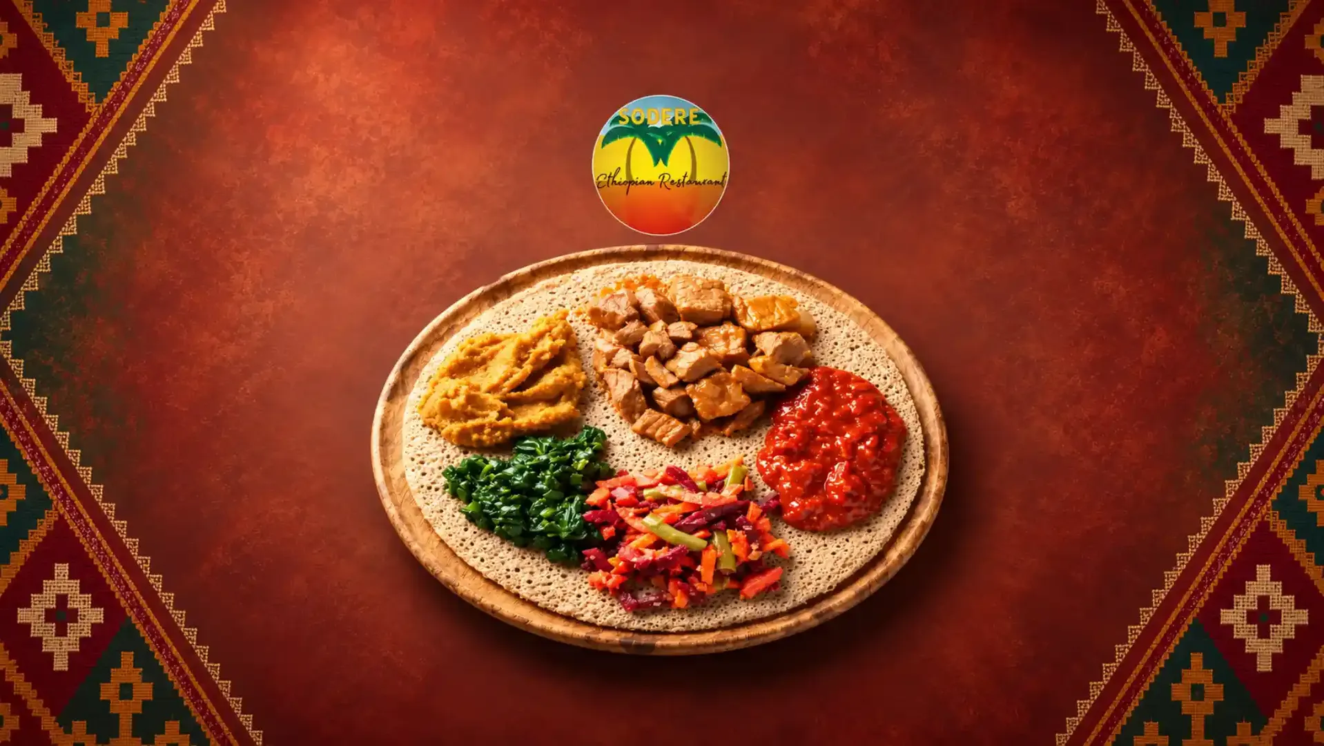 Sodere Ethiopian Restaurant - Demo - Promotional Banner