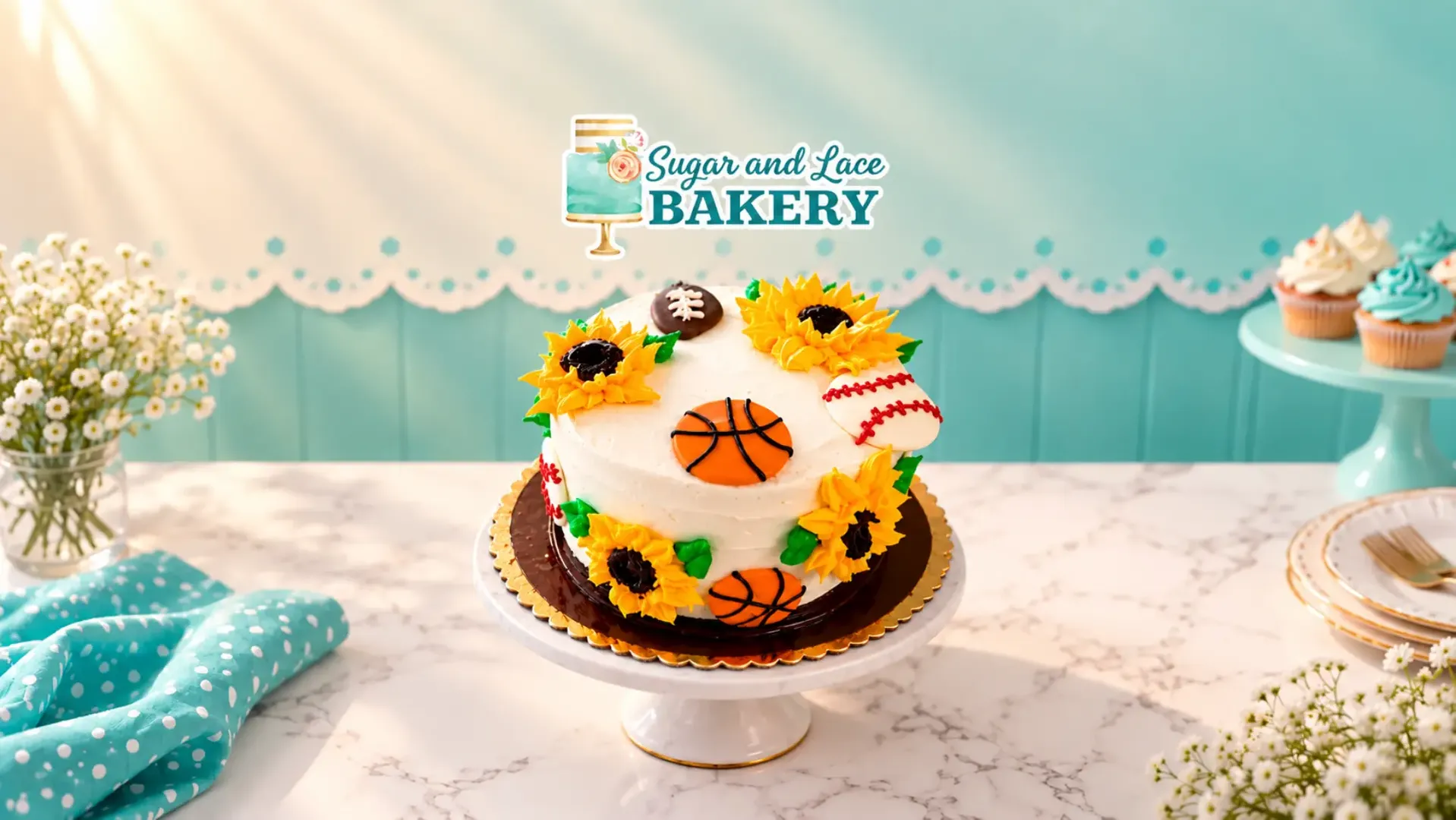 Sugar and Lace Bakery - Demo - Promotional Banner