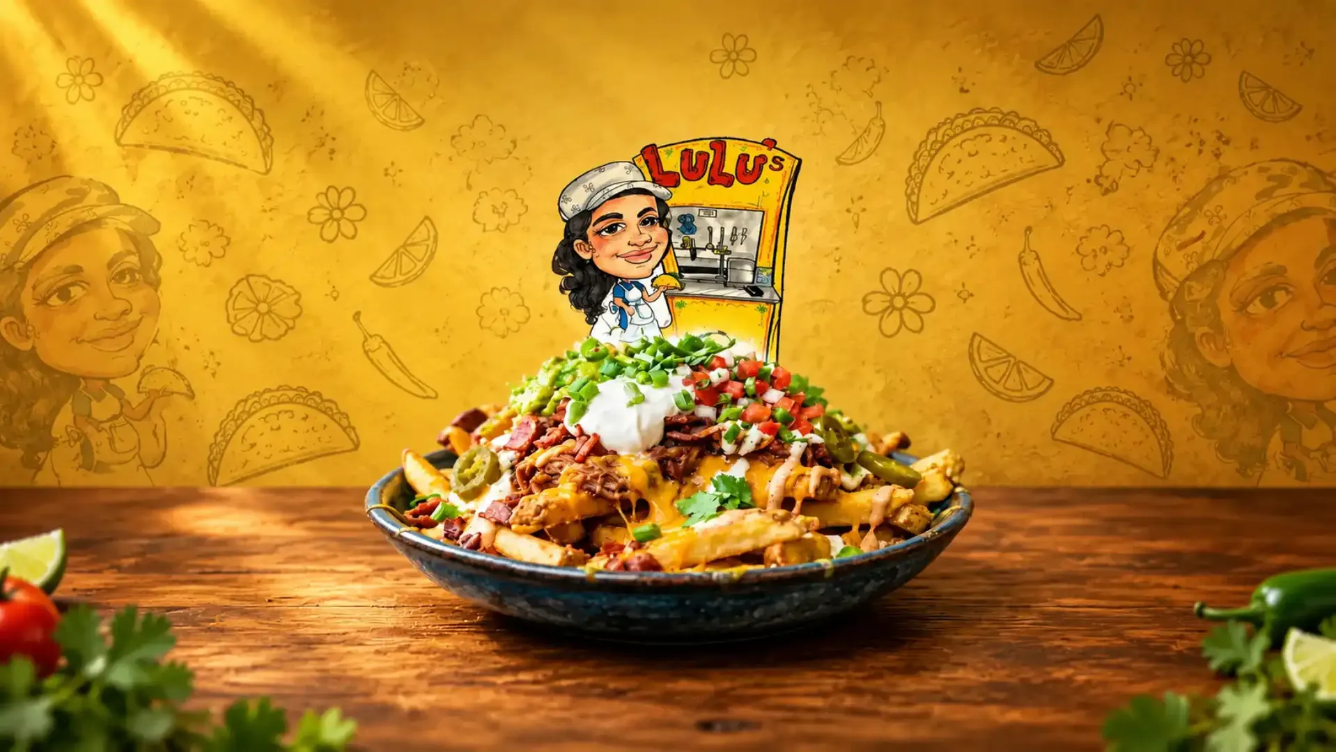 Lulu's Tacos - Promotional Banner