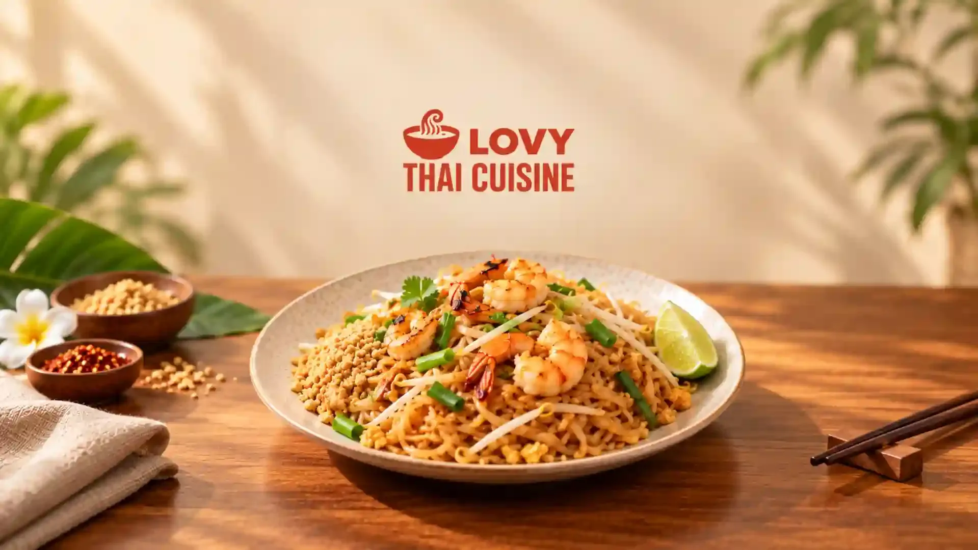 Lovy Thai Cuisine - Promotional Banner
