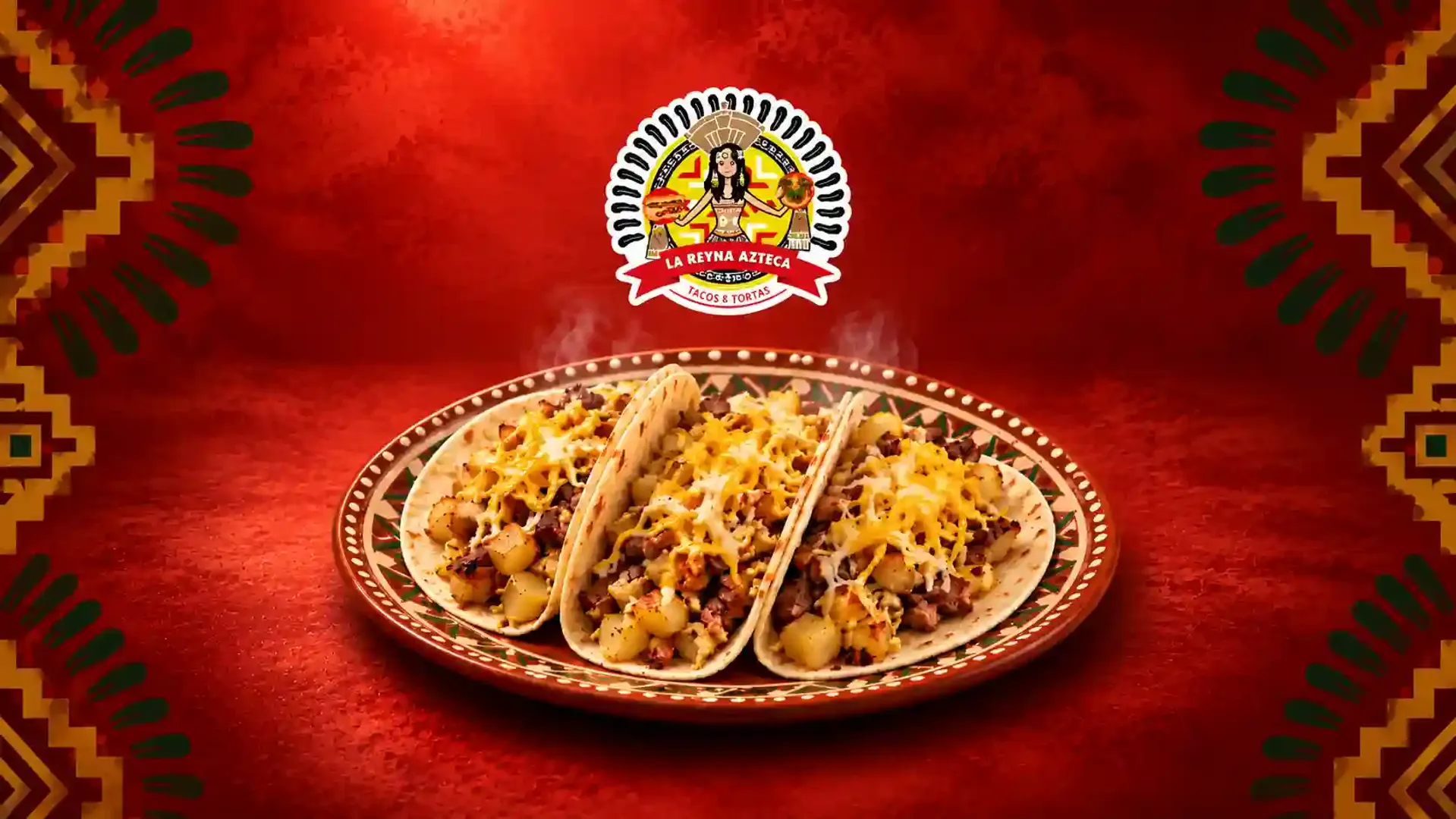 La Reyna Azteca Tacos Y Tortas - Promotional Banner