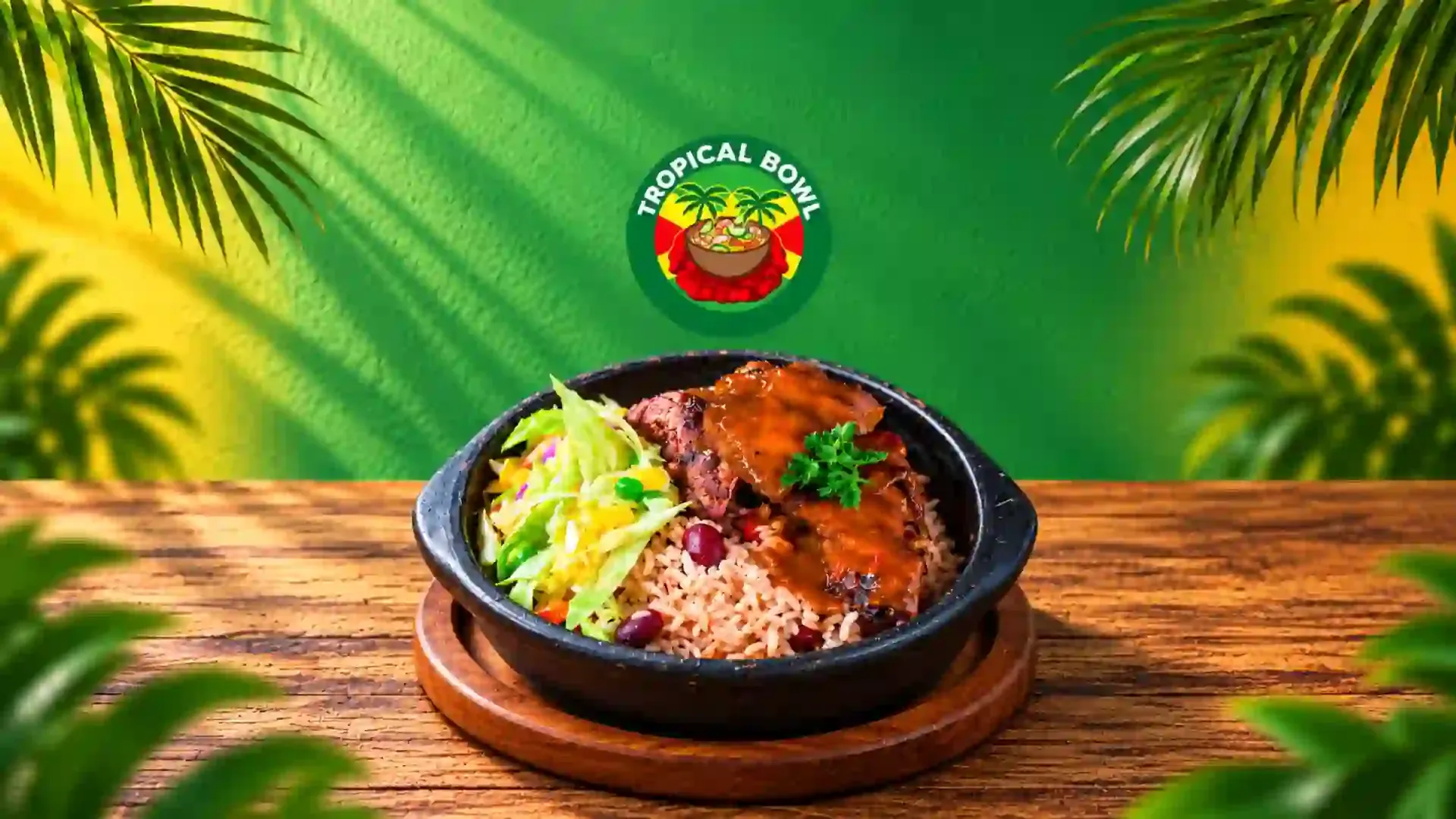 Tropical Bowl Express - Promotional Banner