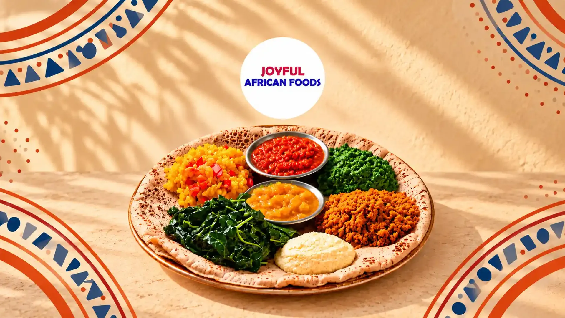 Joyful African Foods - Promotional Banner