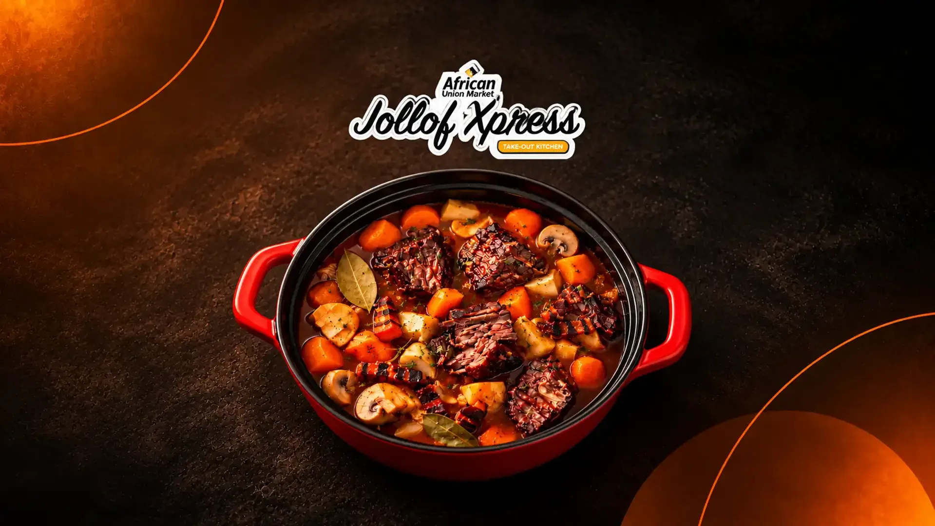 Jollof Xpress - Promotional Banner