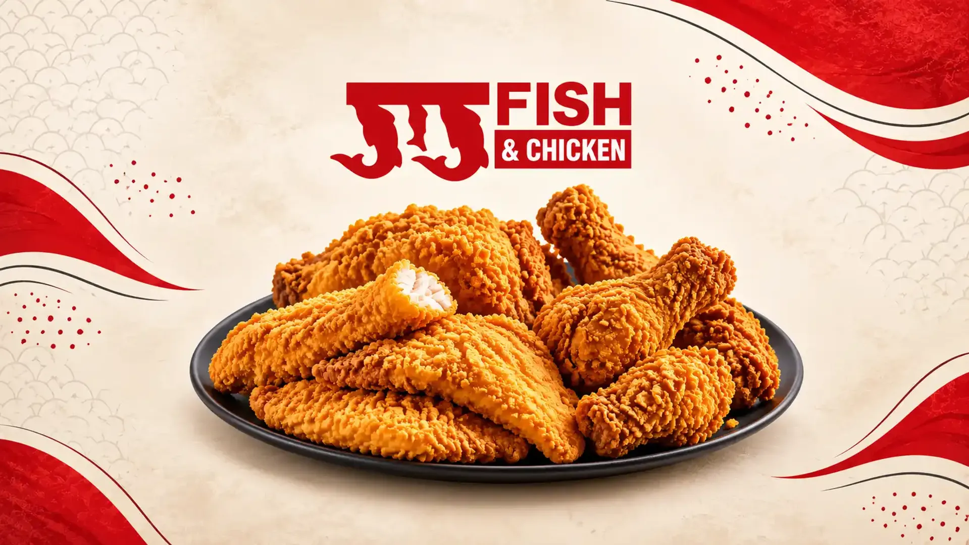 JJ Fish & Chicken - Promotional Banner