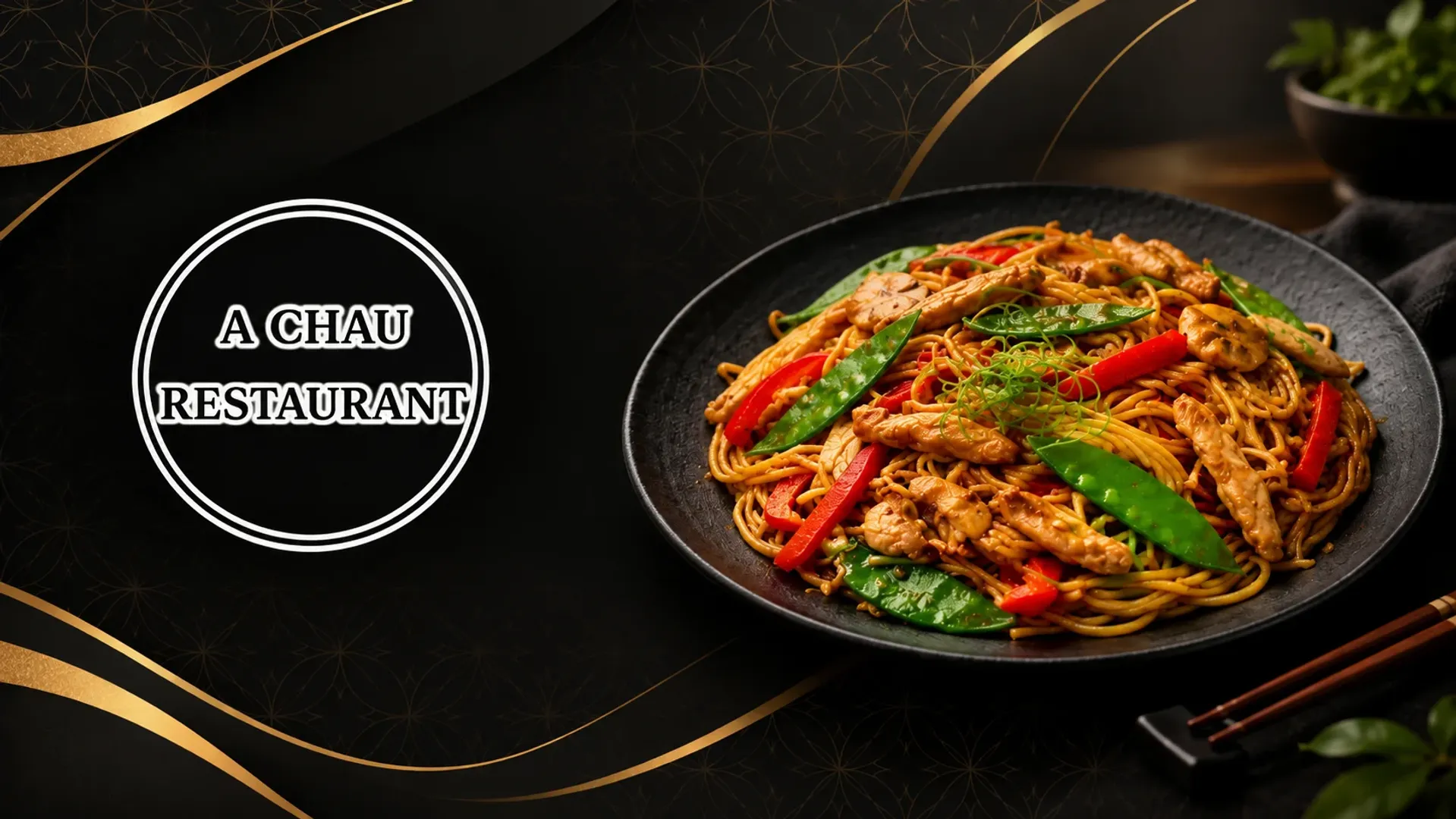 A Chau Restaurant - Demo - Promotional Banner