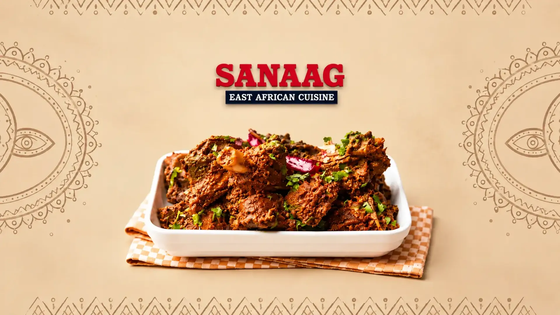 Sanaag Restaurant - Demo - Promotional Banner
