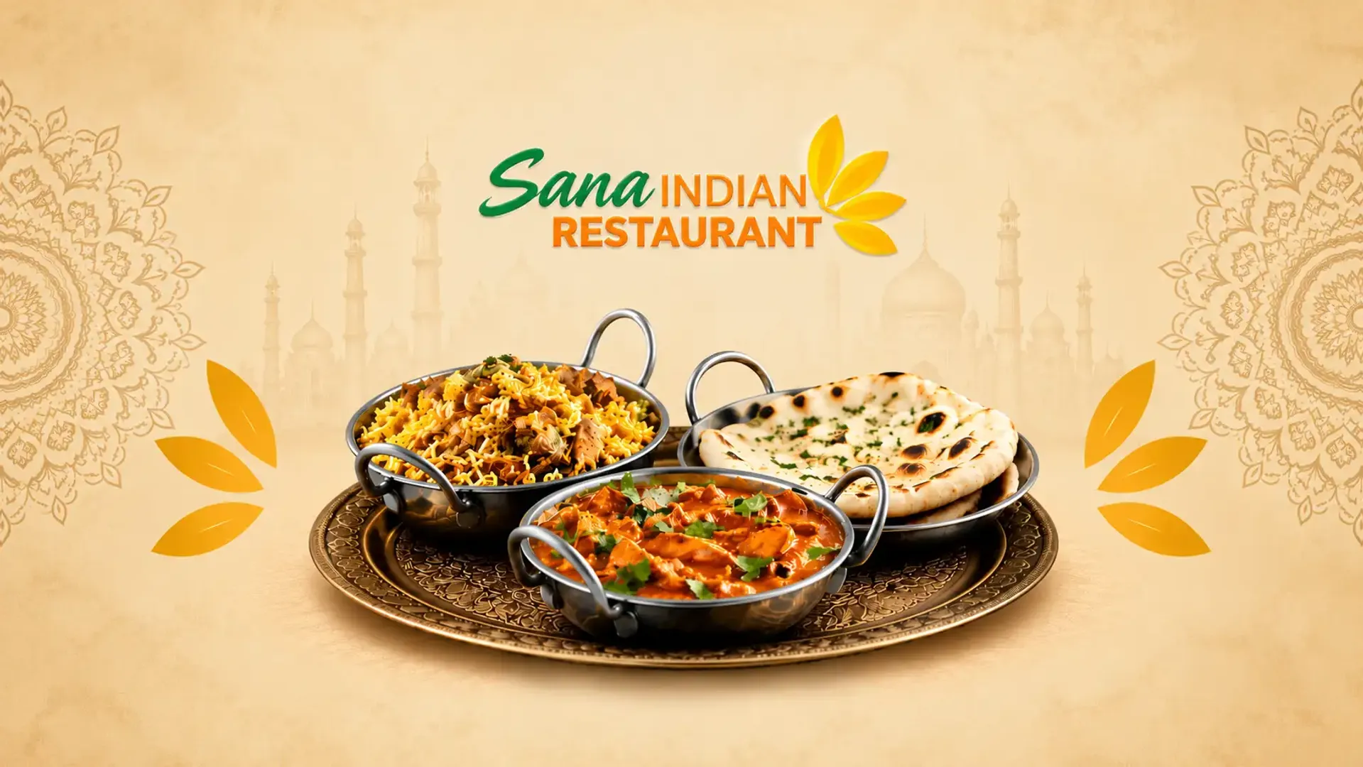 Sana Restaurant & Halal Grocery - Promotional Banner
