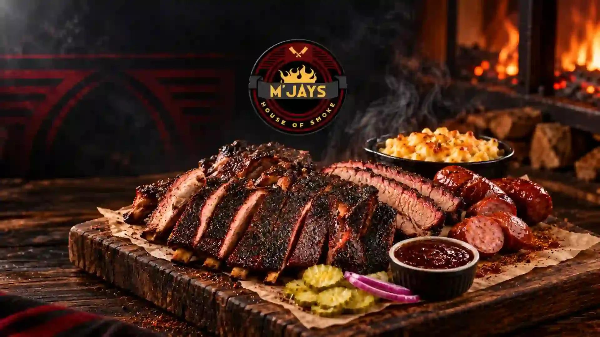 Mjays house of smoke - Promotional Banner