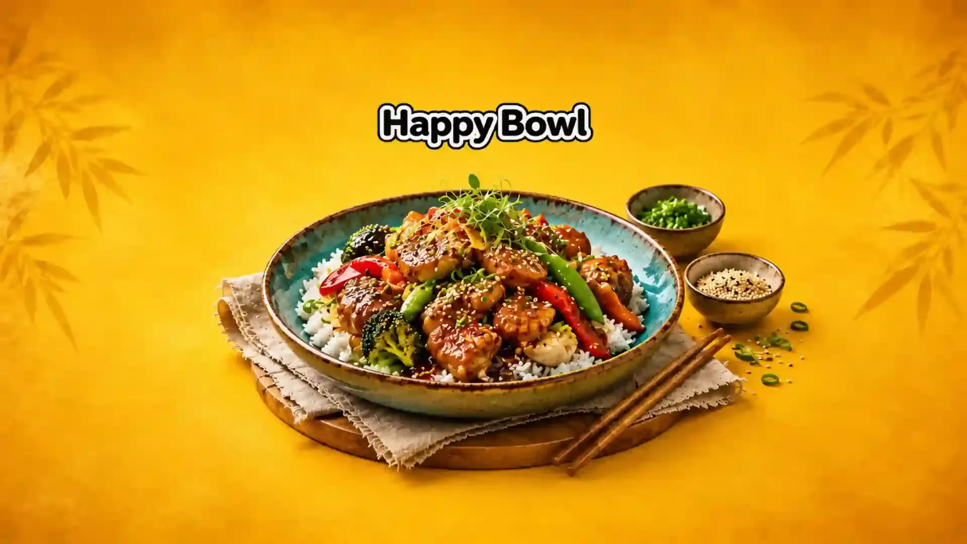Happy Bowl - Promotional Banner
