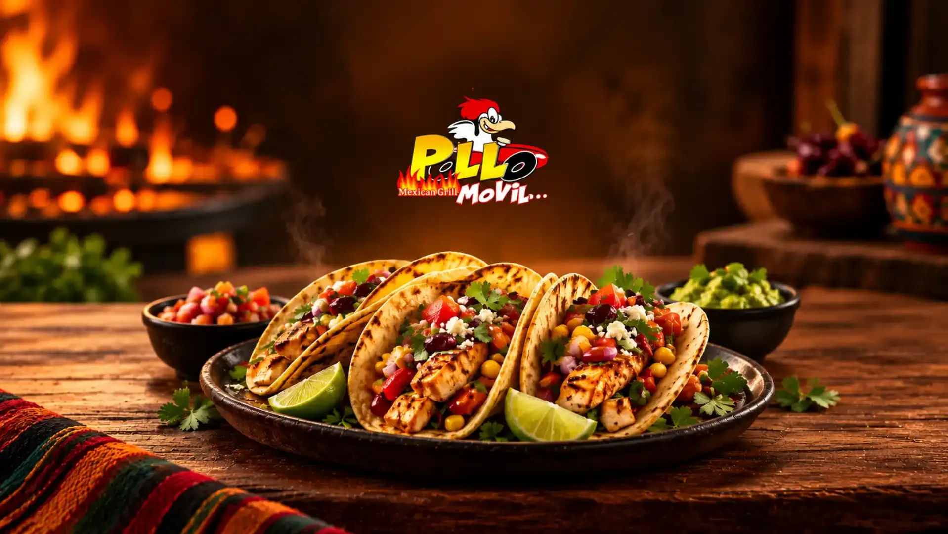 Pollo Movil Mexican Grill - Promotional Banner