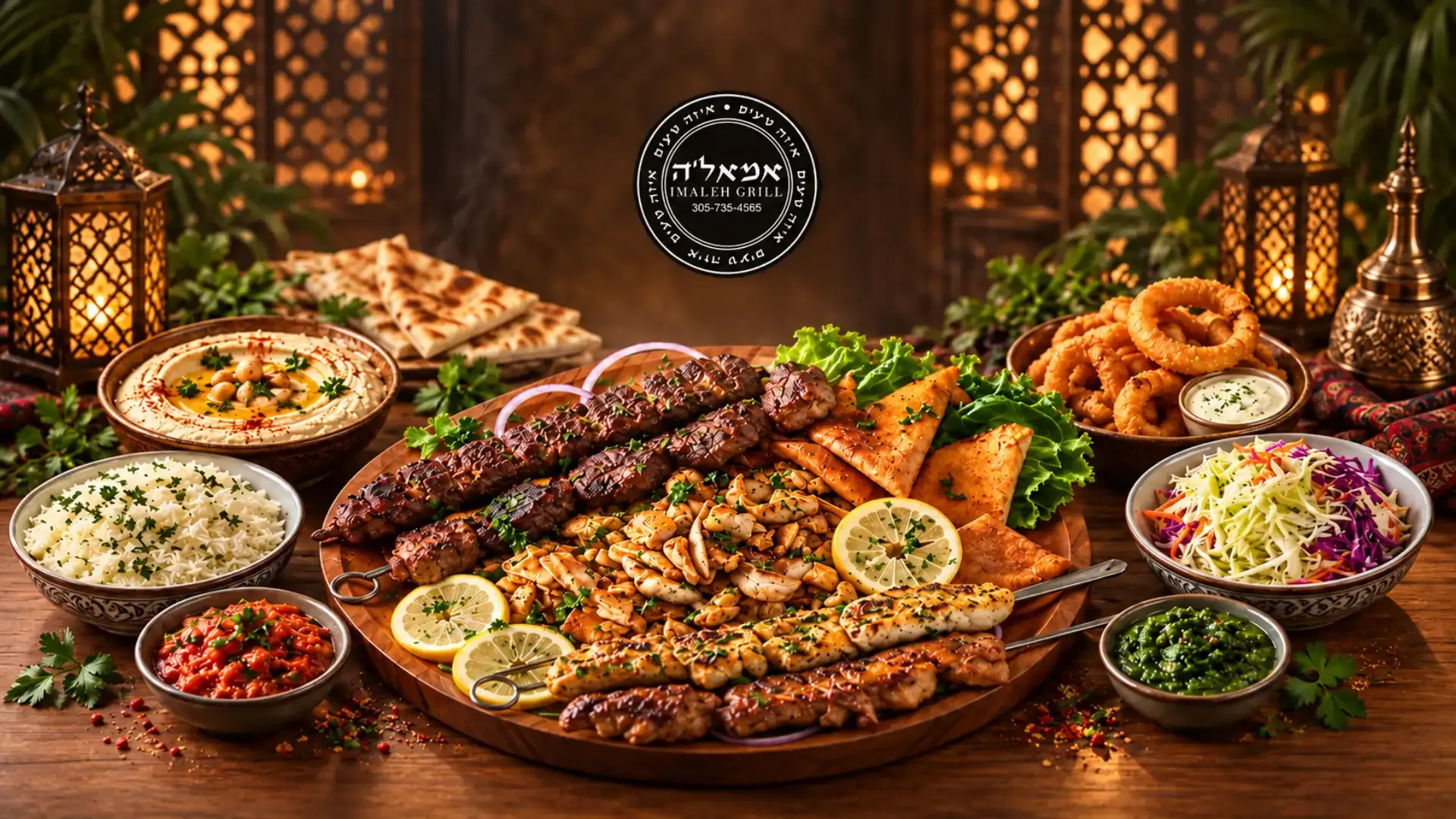 IMALEH GRILL - Demo - Promotional Banner
