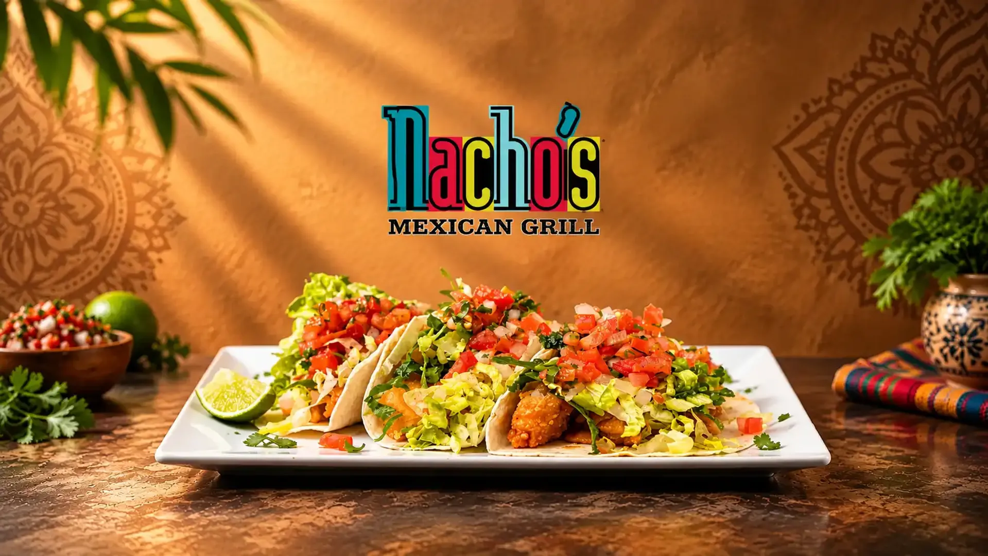 Nachos Mexican Grill - Promotional Banner