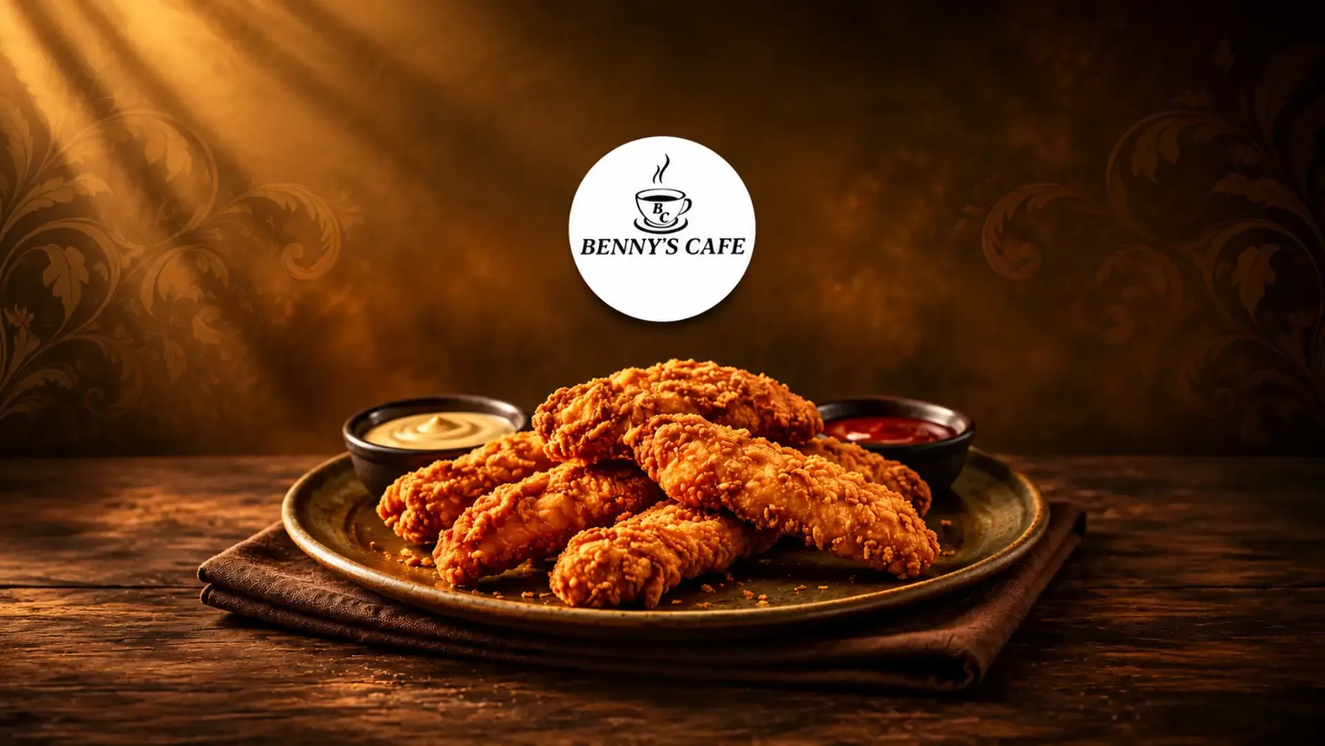 Benny's Cafe - Colleyville - Promotional Banner